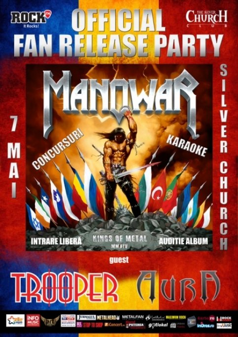 Manowar Official Fan Release Party