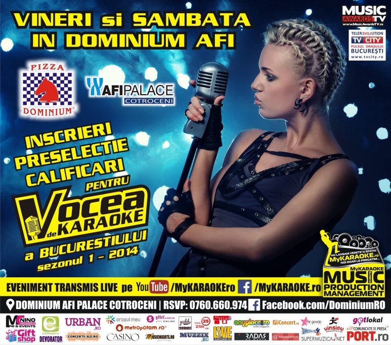 Preselectie/Inscrieri pentru Vocea de Karaoke