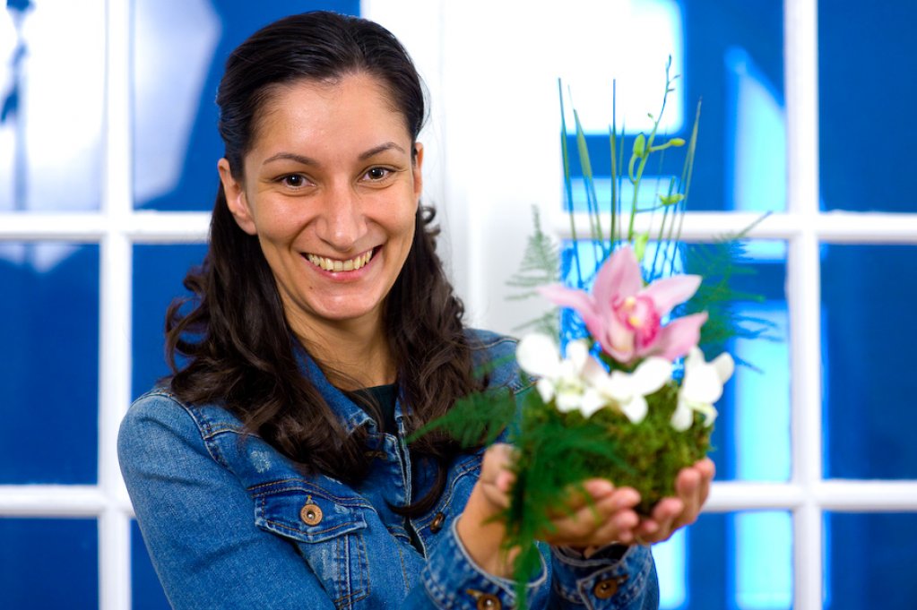 Atelier de aranjamente florale in stil romantic