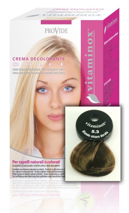 Crema coloranta Vitaminox fara amoniac – Blond auriu deschis (12)