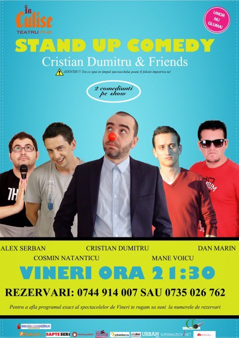 Stand-up Comedy Cu Cristian Dumitru & Friends