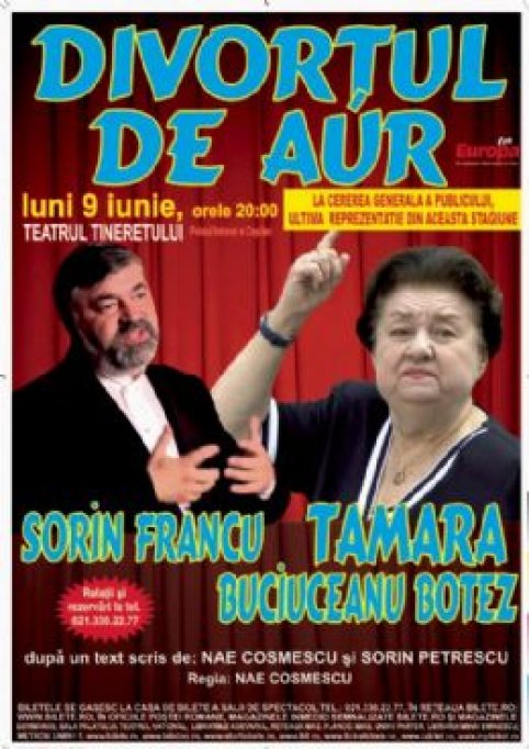 Spectacolul "Divortul de aur"