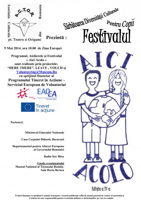 Festivalul Aici-Acolo, sarbatoarea diversitatii culturale pentru copii