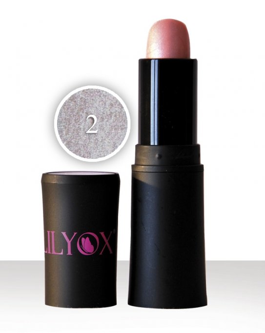 Ruj Lipstick – Gri cu sclipici (2)