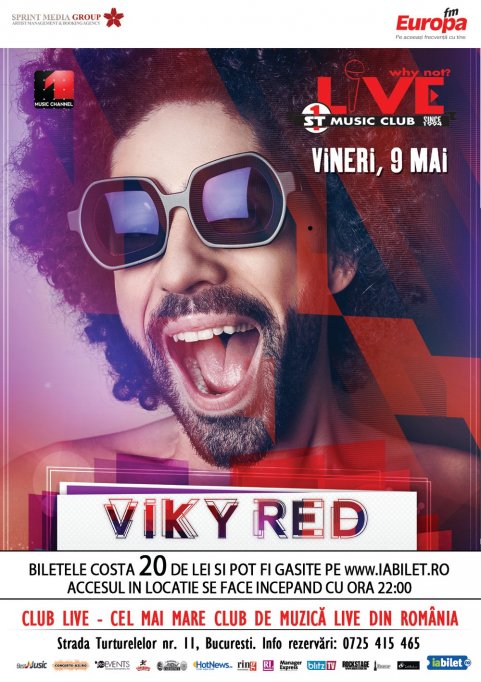 Viky Red, concert live in Club Live