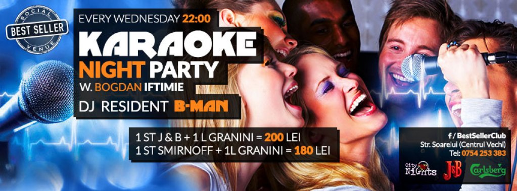 Karaoke Night with Bogdan Iftimie