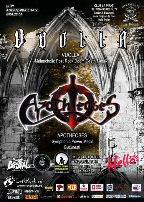 Vuolla (Finlanda) si Apotheoses (Bucuresti)