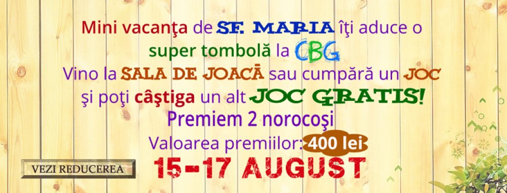 Mini vacanta la CBG