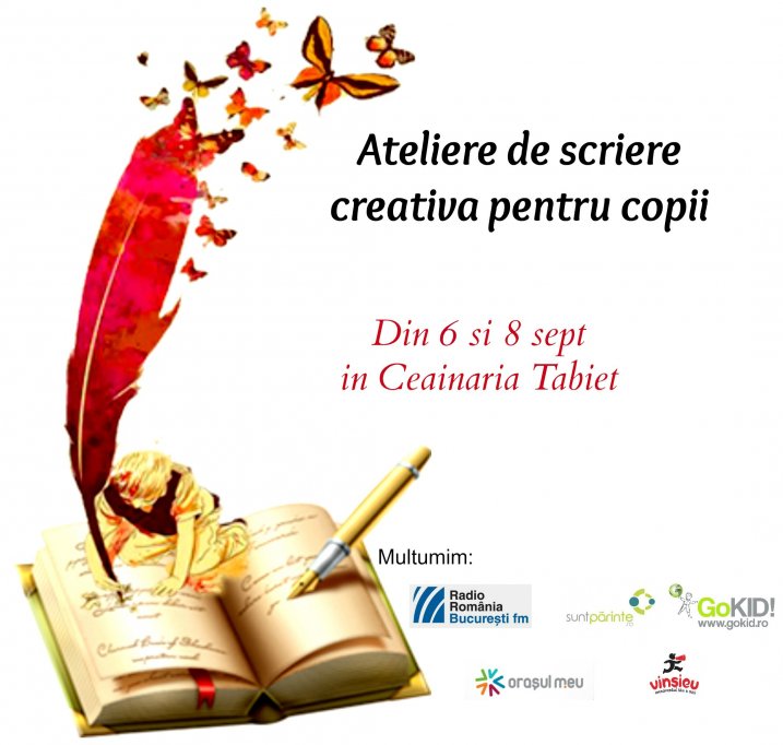 Ateliere de scriere creativa pentru copii