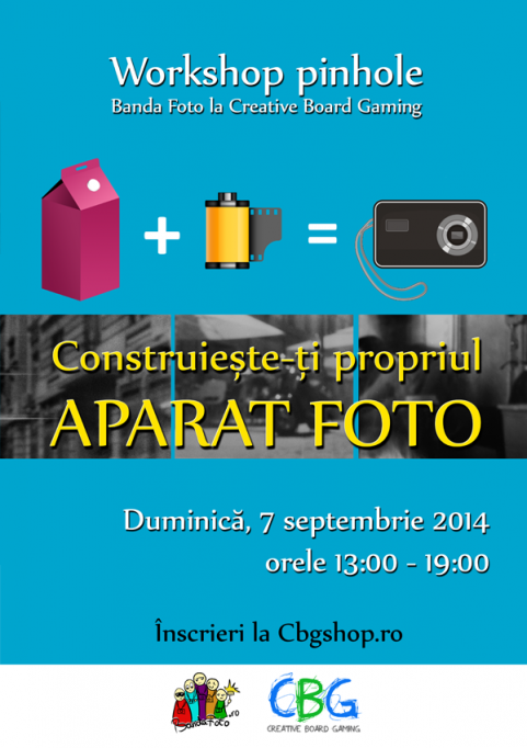 Workshop pinhole: Construieste-ti propriul aparat foto