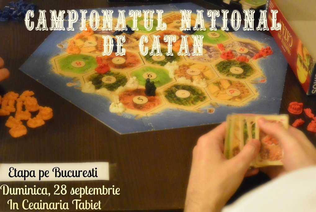 Campionatul National Catan 2014, etapa pe Bucuresti, 28 septembrie 2014