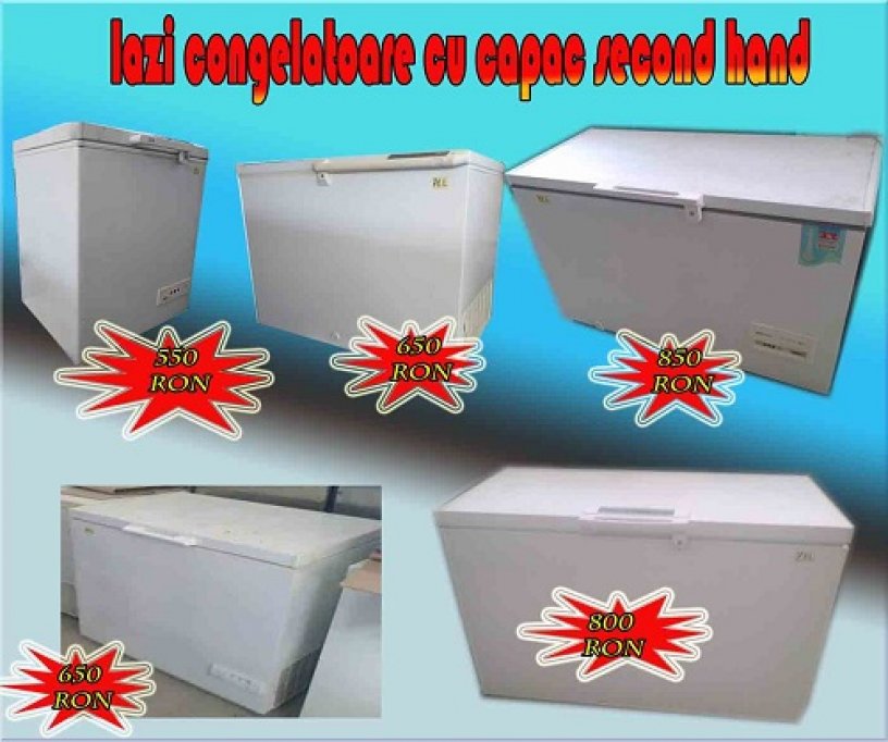 Lazi frigorifice cu capac second hand