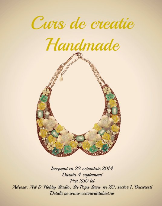 Curs de creatie handmade