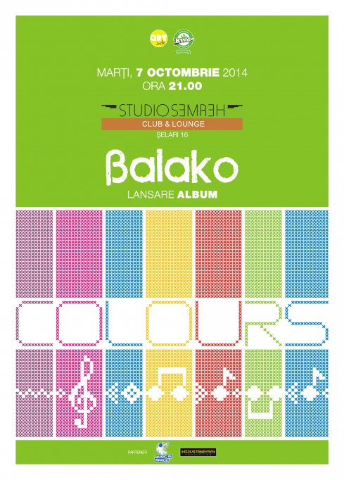 BaLaKo lanseaza albumul de debut, Colours!