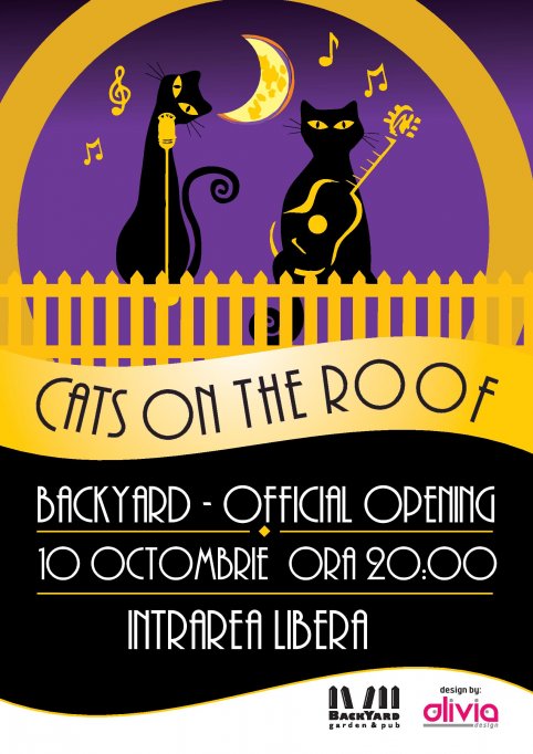 Concert Cats on the Roof