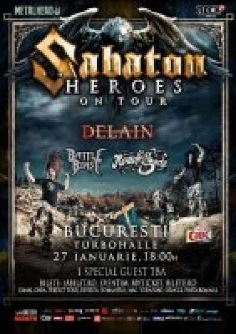 Sabaton la Bucuresti: Ultima saptamana de PRESALE