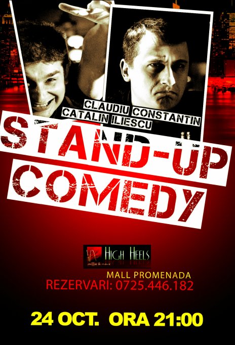 STAND UP COMEDY MALL PROMENADA HIGH HEELS CAFE