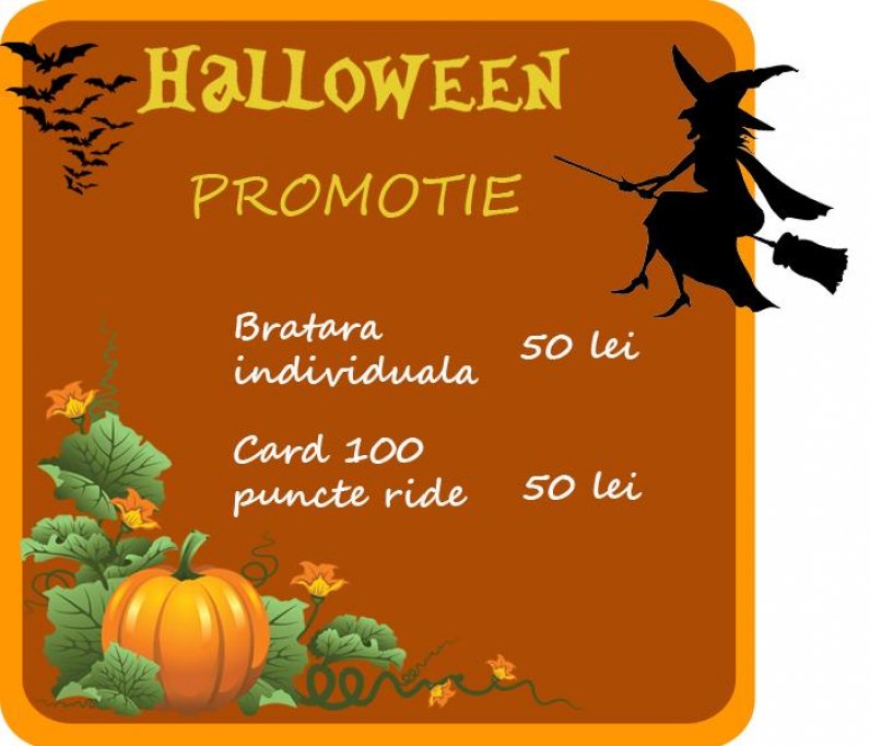 Halloween la Terra Park! Promotii si aventura monstruoasa weekend-ul acesta!