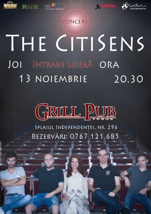 Concert The Citisens in Grill Pub!
