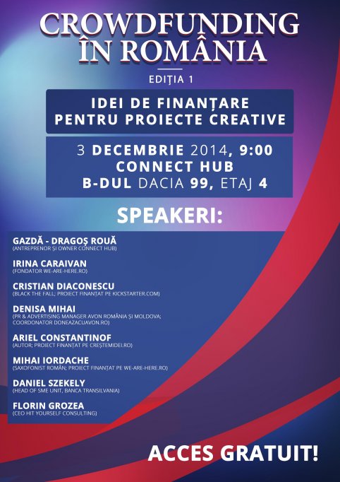 Crowdfundingul in Romania anilor 2014-2015