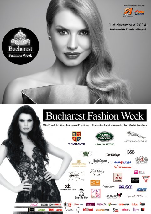 Bucharest Fashion Week sprijina tinerii designeri romani