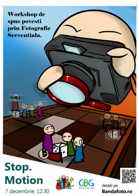 7 decembrie: Workshop Stop-Motion by Bandafoto.ro