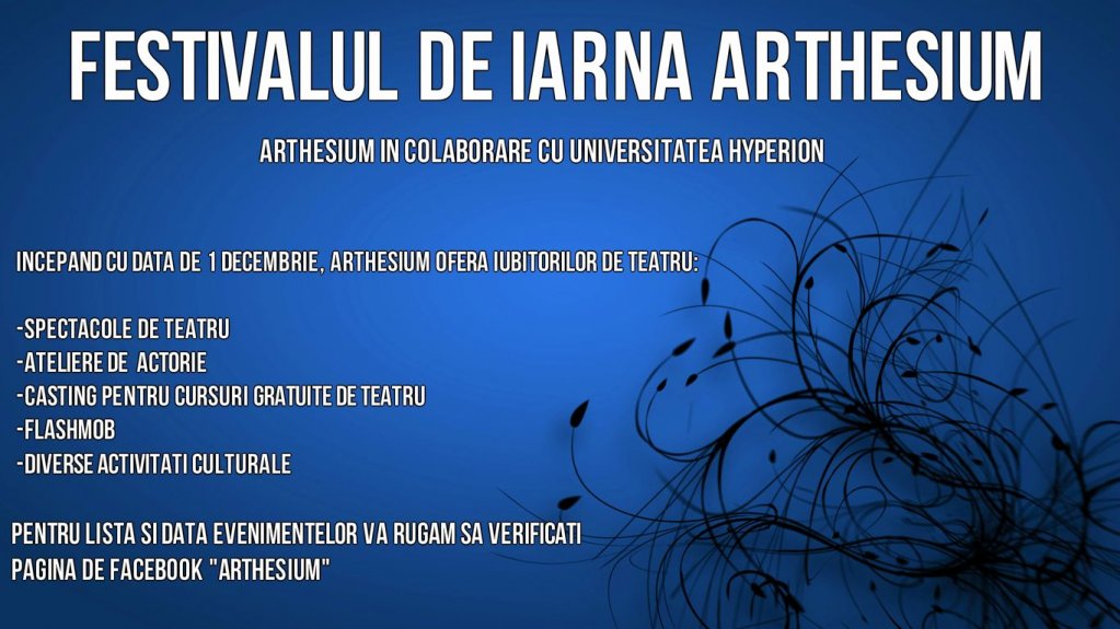 Festivalul de iarna Arthesium