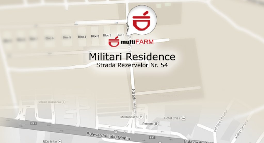 Farmacia Multifarm - Militari Residence
