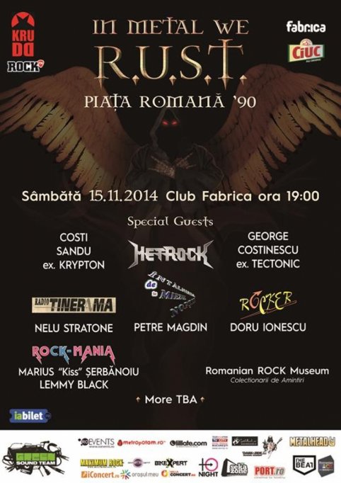 IN METAL WE R.U.S.T. @ Club Fabrica