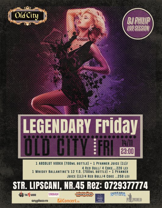 Legendary Old City Friday Party