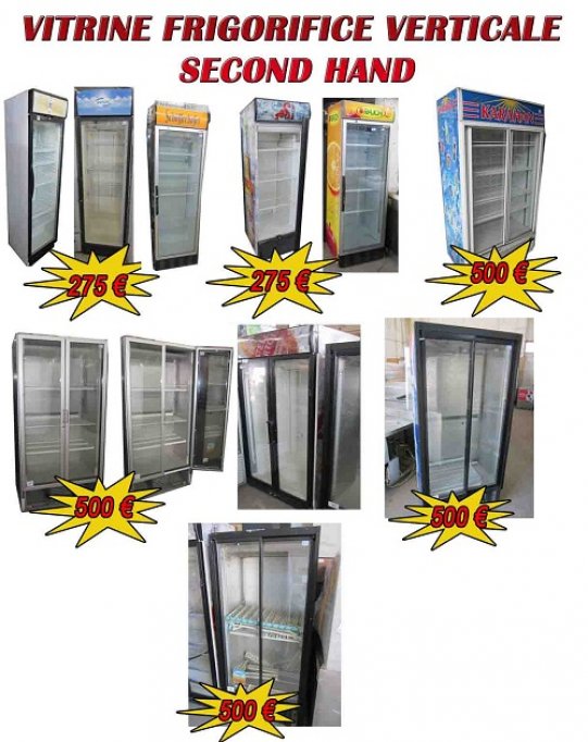 Vitrine frigorifice verticale second hand