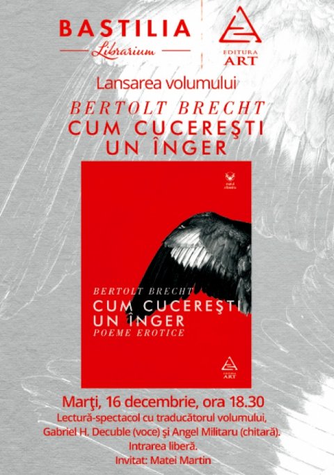 Cum cuceresti un inger, poeme erotice de Bertolt Brecht