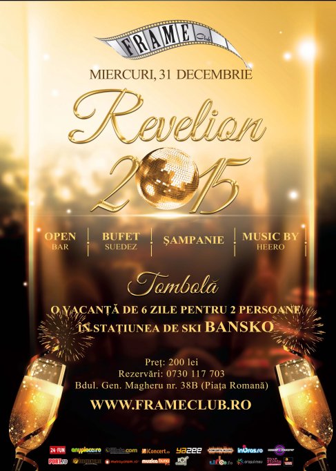 Revelion 2015 in Frame Club