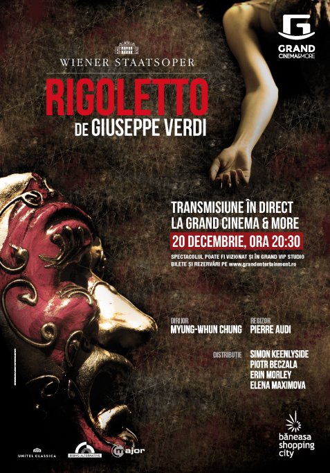 „Rigoletto” si „Spargatorul de Nuci” – ultimele doua spectacole ale acestui an transmise in direct la Grand Cinema & More