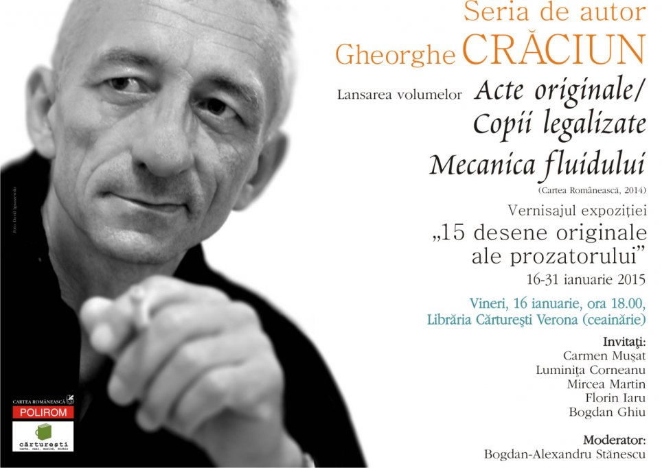 Eveniment dedicat Seriei de autor Gheorghe Crăciun