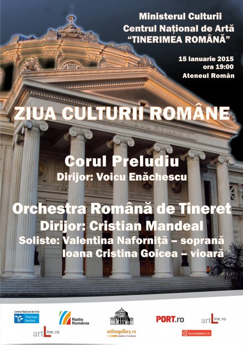 Tinerimea Română celebrează Ziua Culturii Naționale