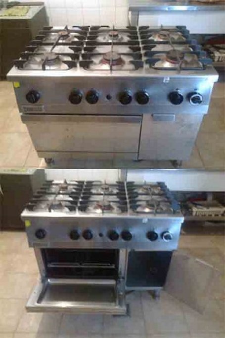 Aragaze inox 6 focuri profesionale second hand