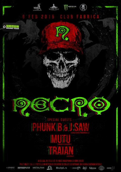 Necro &amp; Special Guests @ Fabrica Club