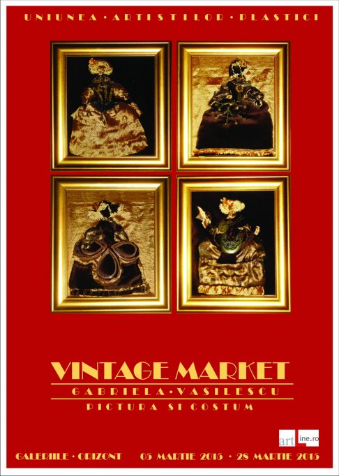 Vintage Market - expozitie Gabriela Vasilescu