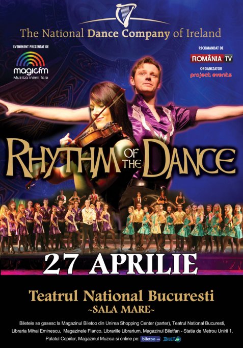 Rhythm of the Dance la Bucuresti: o categorie de bilete epuizata!