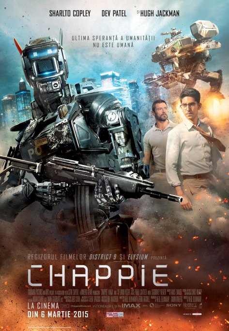 Chappie, de vineri in cinematografele din Romania!