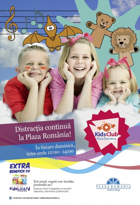 La Plaza Romania copiii pot calatori in timp