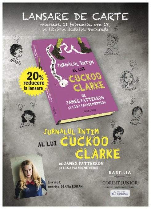 Lansare: Jurnalul intim al lui Cuckoo Clarke