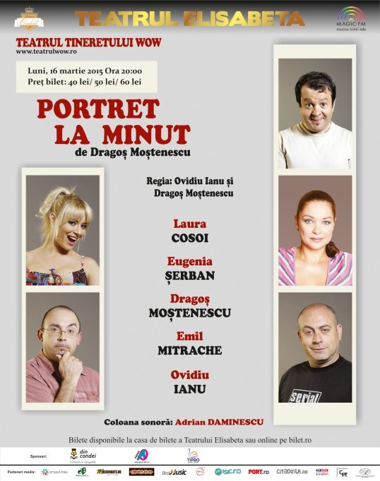Portret la minut