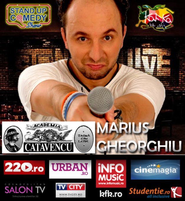 Marius Gheorghiu pregateste un nou spectacol!
