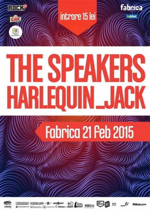 THE SPEAKERS + HARLEQUIN JACK live @ Club Fabrica