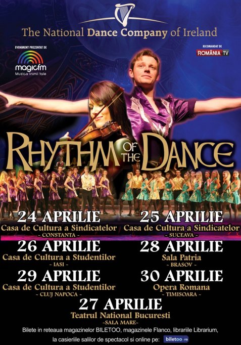 RHYTHM OF THE DANCE: cel mai bun show de dans irlandez!