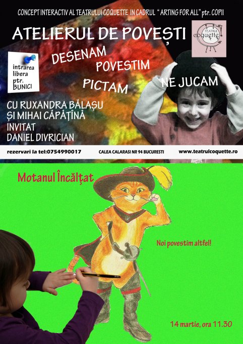 Atelierul de Povesti - Motanul Încălțat