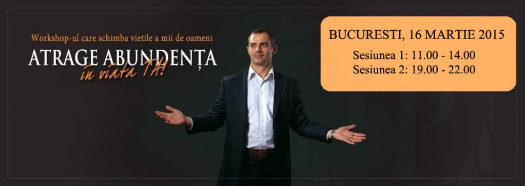"Atrage Abundenta in Viata Ta"