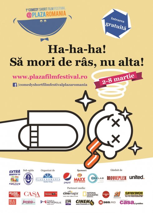 Premii pentru imagine și film românesc la Comedy Short Film Festival @ Plaza România